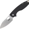 CRKT 5317D2 Pilar III Folding Knife, 2.97" D2 Stonewashed Plain Blade, Black G-10/ Stainless Steel Handle