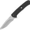 CRKT 7160 Intention Assisted Opening, 3.53" 8Cr13MoV Stonewashed Plain Blade, G10 Handle