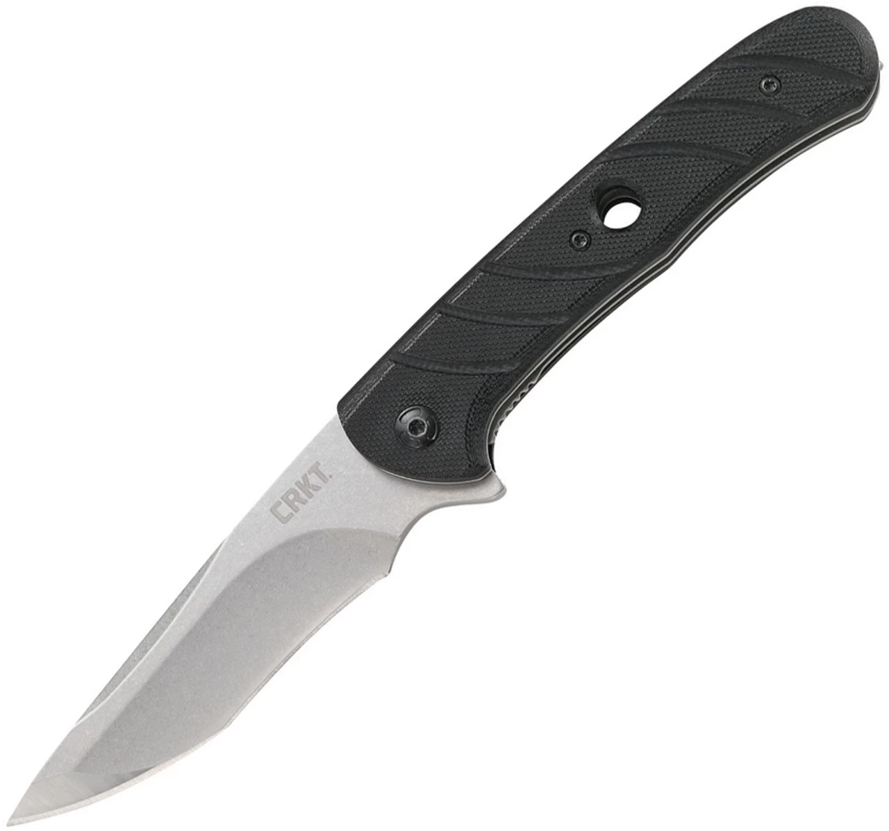 CRKT 7160 Intention Assisted Opening, 3.53" 8Cr13MoV Stonewashed Plain Blade, G10 Handle 1 CRKT 7160 Intention Assisted Opening, 3.53" 8Cr13MoV Stonewashed Plain Blade, G10 Handle