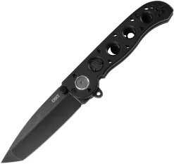 CRKT M16 Carson Deadbolt Blk Alum (3.12" Blk SW D2 Tanto) M16-02DB