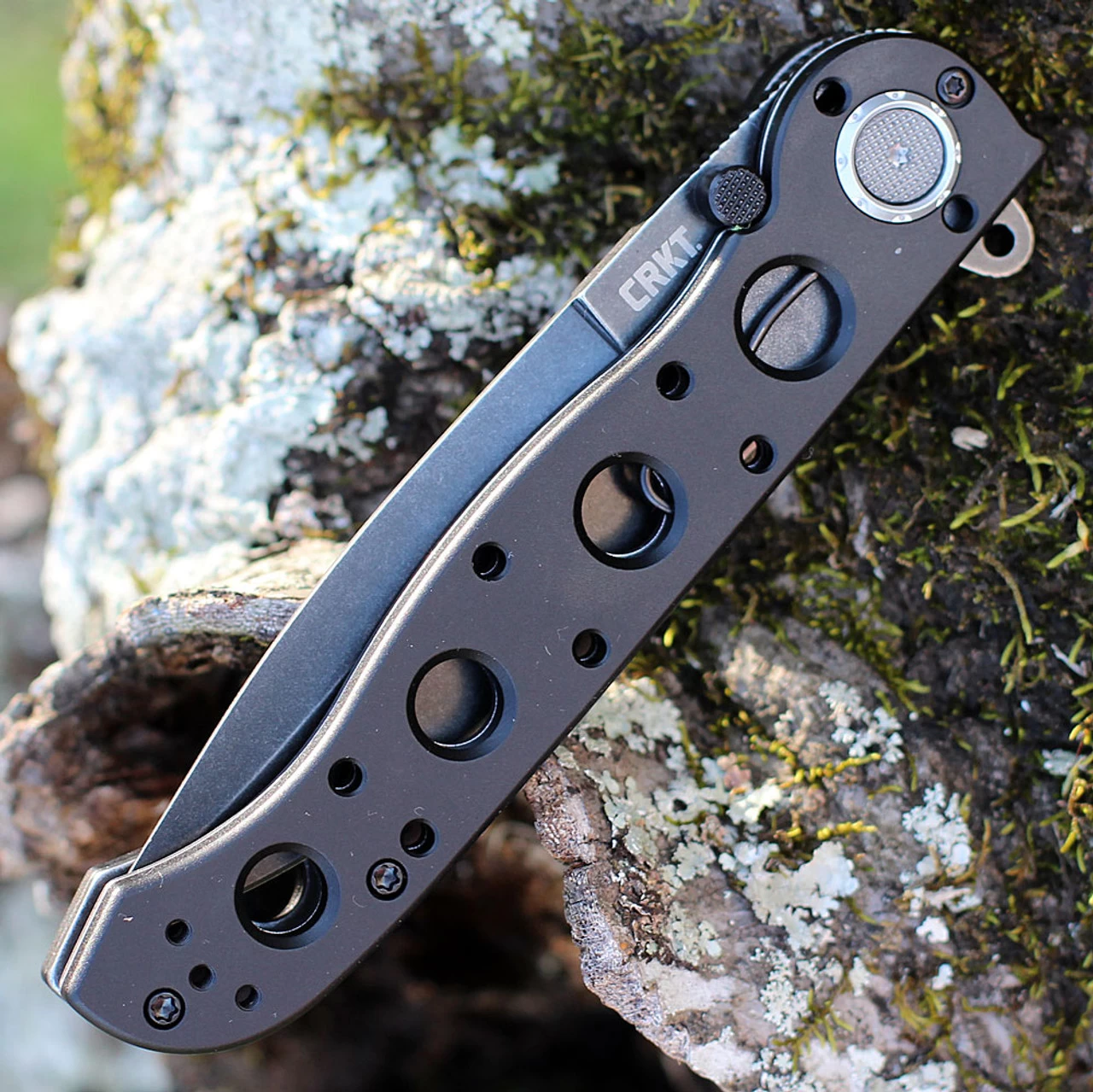 CRKT M16 Carson Deadbolt Spear Blk Alum (3.58" D2 Blk Spear) M16-03DB 3 CRKT M16 Carson Deadbolt Spear Blk Alum (3.58" D2 Blk Spear) M16-03DB - Image 3