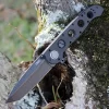 CRKT M16 Carson Deadbolt Tanto Blk Alum (3.89" D2 Blk Tanto) M16-04DB