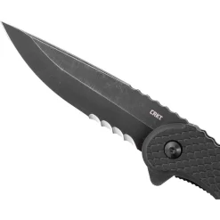 CRKT Taco Viper A/O Folding Knife - Blk Nylon (4.22" Blk SW 1.4116) 2267 -CRKT Store CR2267 add 02 87612.1677781685