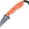 CRKT S.P.I.T Fixed Blade Knife - Orange G-10 (2.29" SW/Satin 8Cr13MoV) 2399