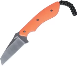 CRKT S.P.I.T Fixed Blade Knife - Orange G-10 (2.29" SW/Satin 8Cr13MoV) 2399