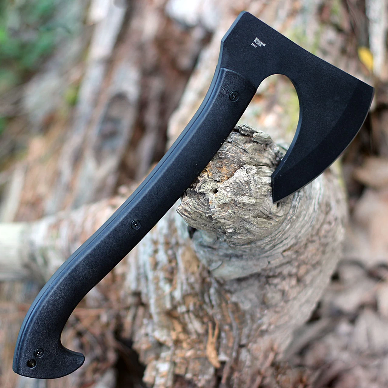 CRKT Skeggox Axe 13" - Black GRN (4.83" SK-5 Powder Coat) 2917 2 CRKT Skeggox Axe 13" - Black GRN (4.83" SK-5 Powder Coat) 2917 - Image 2