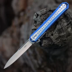 CRKT Stickler Assist Folder - Blue /Gray (3.38" 12C27 Satin) 6710