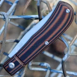 CRKT Rogers Venandi Slip Joint - Blk / Brown G-10 (3.12" 8Cr13MoV) 7100 -CRKT Store CR7100.3 37228.1667501581