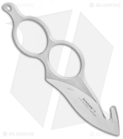 CRKT A.G. Ringer Guthook Fixed Blade Neck Knife (2.375" Satin) 2250 2 CRKT A.G. Ringer Guthook Fixed Blade Neck Knife (2.375" Satin) 2250 - Image 2