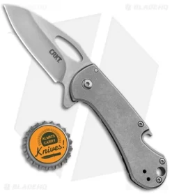CRKT Bev-Edge Flipper Knife W/ Bottle Opener (2.5" Stonewash) 4630 7 CRKT Bev-Edge Flipper Knife W/ Bottle Opener (2.5" Stonewash) 4630 -CRKT Store CRKT Bev Edge Flipper Bottle Opener SW 4630 BHQ 92271 jr bottlecap