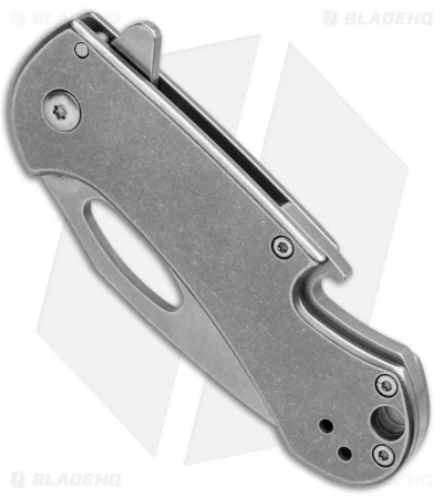 CRKT Bev-Edge Flipper Knife W/ Bottle Opener (2.5" Stonewash) 4630 2 CRKT Bev-Edge Flipper Knife W/ Bottle Opener (2.5" Stonewash) 4630 - Image 2