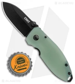 CRKT Burnley Squid Frame Lock Knife Natural G-10 (2.25" Black D2) -CRKT Store CRKT Burnley Squid FL Natrual G 10 D2 Blade HQ Exclusive 2490JD2 BHQ 97159 jr bottlecap