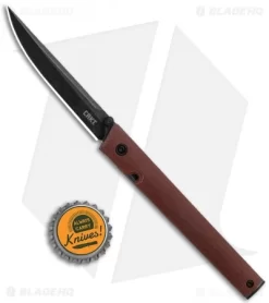 CRKT CEO Liner Lock Knife Burgundy Micarta (3.1" Smokewash D2) 7 CRKT CEO Liner Lock Knife Burgundy Micarta (3.1" Smokewash D2) -CRKT Store CRKT CEO Liner Lock Knife Burgundy Micarta Smokewash BHQ 116343 jr bottlecap