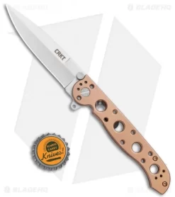 CRKT Carson M16-03BS Frame Lock Knife Bronze Stainless Steel (3.6" Satin) 7 CRKT Carson M16-03BS Frame Lock Knife Bronze Stainless Steel (3.6" Satin) -CRKT Store CRKT Carson M16 03BS FL SS Satin BHQ 119388 jr bottlecap