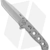 CRKT M16-04SS Stainless Steel Frame Lock Knife Tanto (3.9" Bead Blast)