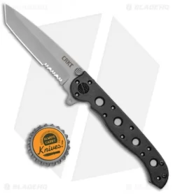 CRKT Carson M16-10Z Tanto Flipper Knife (3" Bead Blast Serr) -CRKT Store CRKT Carson M16 10Z Tanto BB Serr M16 10Z BHQ 2709 jr bottlecap