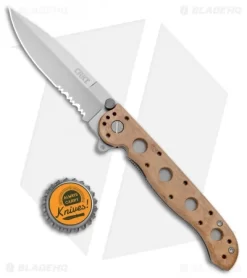 CRKT Carson M16-13ZM Desert Spear Point Flipper Knife (3.5" Bead Blast Serr) 7 CRKT Carson M16-13ZM Desert Spear Point Flipper Knife (3.5" Bead Blast Serr) -CRKT Store CRKT Carson M16 13ZM Desert SP BB Serr BHQ 8981 jr bottlecap