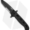 CRKT Carson M16-14SFG Special Forces Tanto Flipper Knife (3.875" Black Serr)