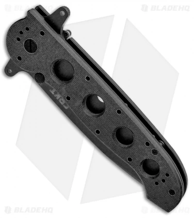 CRKT Carson M16-14SFG Special Forces Tanto Flipper Knife (3.875" Black Serr) 2 CRKT Carson M16-14SFG Special Forces Tanto Flipper Knife (3.875" Black Serr) - Image 2