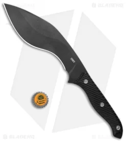 CRKT Clever Girl Kukri Fixed Blade Knife Black G-10 (7.75" Black) -CRKT Store CRKT Clever Girl Kukri Fixed Blade Black BHQ 138972 jr bottlecap