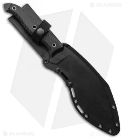 CRKT Clever Girl Kukri Fixed Blade Knife Black G-10 (7.75" Black) -CRKT Store CRKT Clever Girl Kukri Fixed Blade Black BHQ 138972 jr sheath