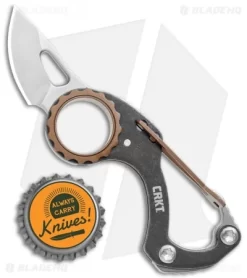 CRKT Compano Carabiner Folding Knife (1.4" Satin) 9082 7 CRKT Compano Carabiner Folding Knife (1.4" Satin) 9082 -CRKT Store CRKT Compano Carabiner Folding Satin 9082 BHQ 119370 jr bottlecap