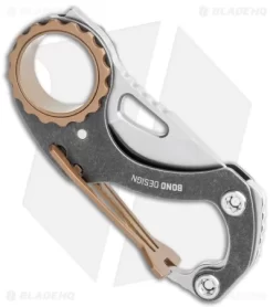 CRKT Compano Carabiner Folding Knife (1.4" Satin) 9082 6 CRKT Compano Carabiner Folding Knife (1.4" Satin) 9082 -CRKT Store CRKT Compano Carabiner Folding Satin 9082 BHQ 119370 jr side