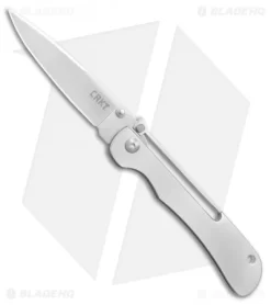 CRKT Crawford Offbeat Lockback Knife Stainless Steel (3.52" Satin) 7730