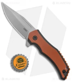 CRKT Fawkes Spring Assisted Knife Brown/Orange G-10 (2.75" Bead Blast) -CRKT Store CRKT Fawkes Dust Layer G 10 LL DP BB BHQ 138957 jr bottlecap