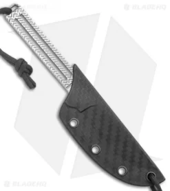 CRKT Feisty Fixed Blade Knife Skeletonized (2.4" Satin) -CRKT Store CRKT Feisty Skeletonized Fixed Blade Satin BHQ 138974 jr sheath