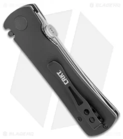 CRKT Folding Heiho Spring Assisted Knife (3.125" Satin Serr) 2901 -CRKT Store CRKT Folding Heiho SA Satin Serr 2901 BHQ 11434 jr side