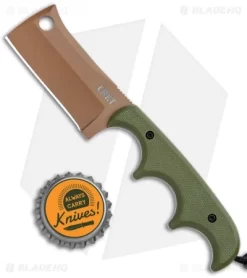 CRKT Folts Desert Warrior Minimalist Cleaver Neck Knife (2.1" Copper D2) 8 CRKT Folts Desert Warrior Minimalist Cleaver Neck Knife (2.1" Copper D2) -CRKT Store CRKT Folts Minimalist Cleaver Neck Knife OD Green G 10 Copper BHQ 114000 jr bottlecap