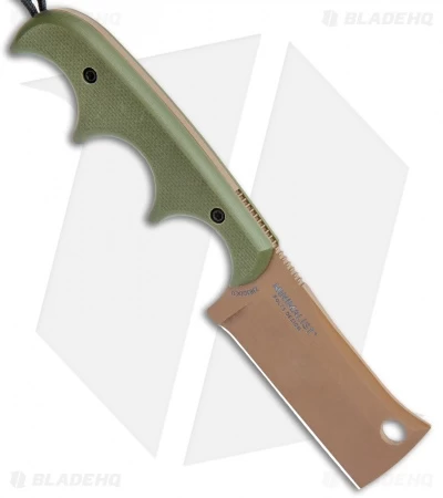 CRKT Folts Desert Warrior Minimalist Cleaver Neck Knife (2.1" Copper D2) 2 CRKT Folts Desert Warrior Minimalist Cleaver Neck Knife (2.1" Copper D2) - Image 2