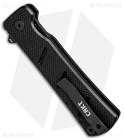 CRKT Goken Field Strip Knife Black G-10 (3.6" Black) 2920 -CRKT Store CRKT Goken Field Strip Black G 10 2920 BHQ 76677 jr side
