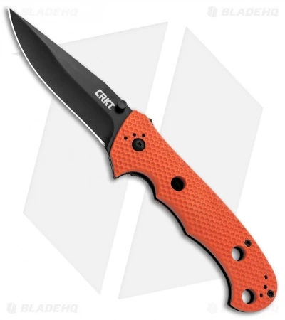CRKT Hammond Cruiser LAWKS Liner Lock Knife Orange (3.75" Black) 7904ORB 1 CRKT Hammond Cruiser LAWKS Liner Lock Knife Orange (3.75" Black) 7904ORB