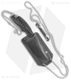 CRKT Ikoma Civet Bowie Neck Knife (2.4" Satin) 2805 -CRKT Store CRKT Ikoma Civet Bowie Neck Knife Satin 2805 BHQ 34393 jr sheath