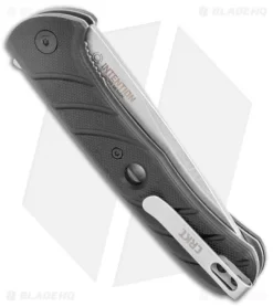 CRKT Intention Spring Assisted Knife Black G-10 (3.5" Stonewash) 7160 6 CRKT Intention Spring Assisted Knife Black G-10 (3.5" Stonewash) 7160 -CRKT Store CRKT Intention SA Black G 10 SW 7160 BHQ 119360 jr side