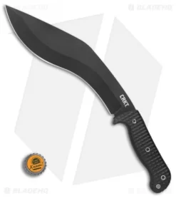 CRKT Johnson KUK Tactical Kukri Fixed Blade Knife (10.56" Black) 2742 -CRKT Store CRKT Johnson KUK Tactical Kukri black BHQ 76695 er bottlecap