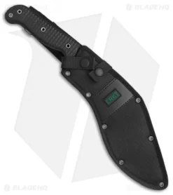 CRKT Johnson KUK Tactical Kukri Fixed Blade Knife (10.56" Black) 2742 -CRKT Store CRKT Johnson KUK Tactical Kukri black BHQ 76695 er sheath