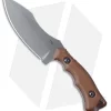 CRKT Kaila Cumings Bugsy Fixed Blade Knife Brown Micarta (3.78" Stonewash)
