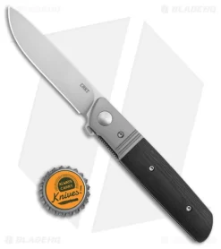CRKT Kenny Onion Bamboozled Liner Lock Flipper Knife G10 W/ Bolster (3.3" Satin) -CRKT Store CRKT Ken Onion Bamboozled LL G 10 Bolster Satin BHQ 178671 jr bottlecap