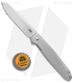 CRKT Ken Onion Facet Frame Lock Spring Assisted Flipper Knife (3.4" Satin) -CRKT Store CRKT Ken Onion Facet FL Reverse Tanto Flipper Satin BHQ 138947 jr bottlecap