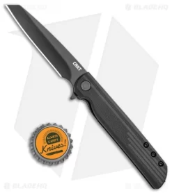 CRKT LCK + Spring Assisted Reverse Tanto Knife Black FRN (3.3" Black) 3802K -CRKT Store CRKT LCK SA Reverse Tanto Black FRN Black 3802K BHQ 76854 jr bottlecap