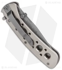 CRKT Long's Peak Liner Lock Knife Alloy (2.8" Bead Blast) 6602N -CRKT Store CRKT Longs Peak LL Alloy BB 6602N BHQ 87020 jr side