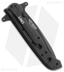 CRKT M21 - 10KSF Liner Lock Folding Knife (3" Black Serr) 5 CRKT M21 - 10KSF Liner Lock Folding Knife (3" Black Serr) -CRKT Store CRKT M21 10KSF triple point serr BHQ 51831 er side