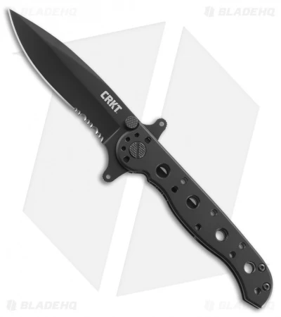 CRKT M21 - 10KSF Liner Lock Folding Knife (3" Black Serr) 1 CRKT M21 - 10KSF Liner Lock Folding Knife (3" Black Serr)