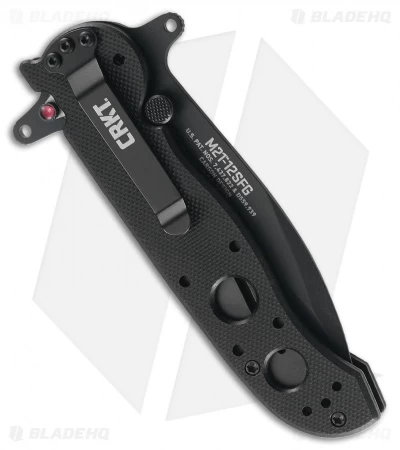 CRKT Carson M21-12SFG Special Forces Liner Lock Knife Drop Point (3.125 Black) 2 CRKT Carson M21-12SFG Special Forces Liner Lock Knife Drop Point (3.125 Black) - Image 2