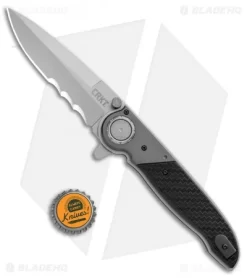CRKT M40-15 Deadbolt Lock Knife GRN/Aluminum (4" Bead Blast) -CRKT Store CRKT M40 15 Deadbolt Lock GRN Alum BB BHQ 103619 jr bottlecap