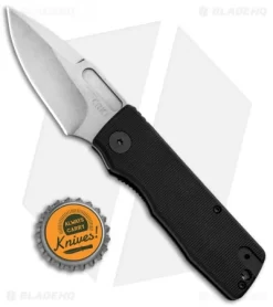 CRKT Mah Journeyer Liner Lock Knife Black GFN (2.75" Stonewash) 6530SW -CRKT Store CRKT Mah Journeyer LL Black G 10 SW CR6530SW BHQ 90396 jr bottlecap