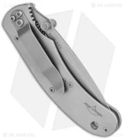 CRKT Navajo Liner Lock Knife Stainless Steel (3" Bead Blast) 6002 -CRKT Store CRKT Navajo LL SS BB 6002 BHQ 74568 jr side